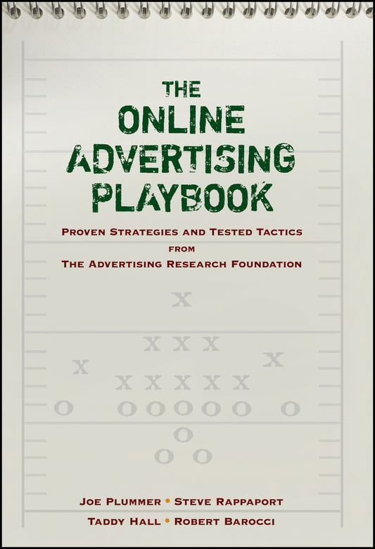 The Online Advertising Playbook; Proven Strategies and Tested Tactics from the Advertising Research Foundation (Hardback) 9780470051054