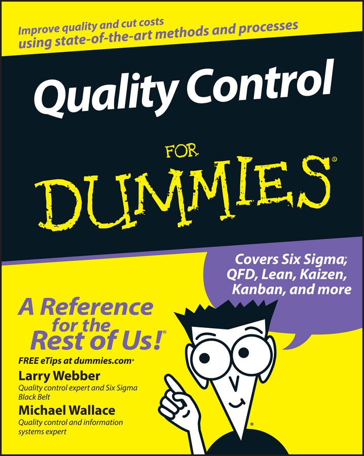 Quality Control for Dummies (Paperback / softback) 9780470069097
