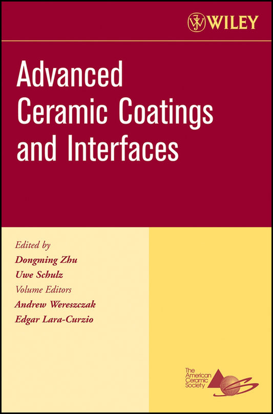 Advanced Ceramic Coatings and Interfaces, Volume 27, Issue 3 (Paperback / softback) 9780470080535