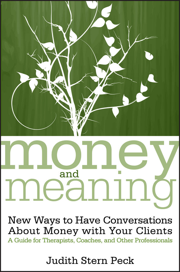 Money and Meaning, + URL; New Ways to Have Conversations About Money with Your Clients--A Guide for Therapists, Coaches, and Other Professionals (Paperback / softback) 9780470083420