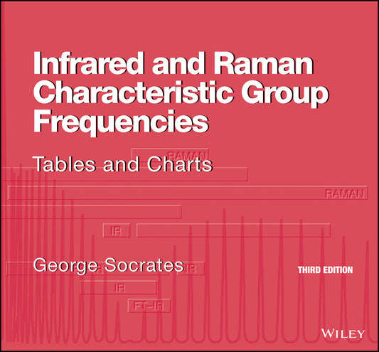 Infrared and Raman Characteristic Group Frequencies; Tables and Charts (Spiral bound) 9780470093078