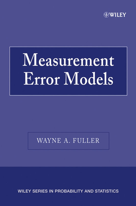 Measurement Error Models (Paperback / softback) 9780470095713