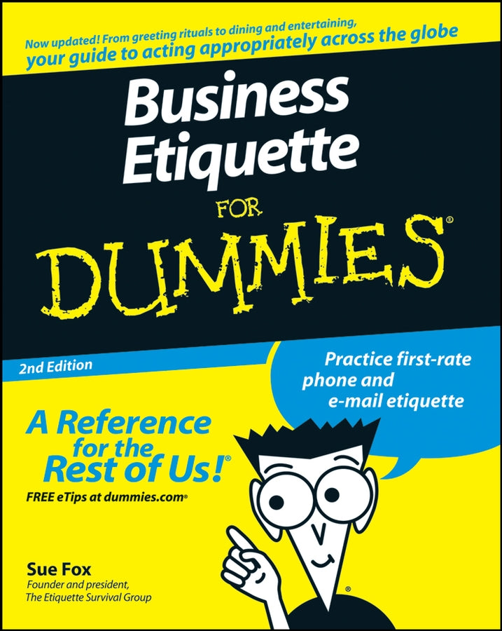 Business Etiquette For Dummies (Paperback / softback) 9780470147092