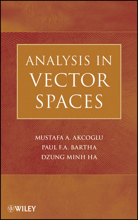 Analysis in Vector Spaces (Hardback) 9780470148242