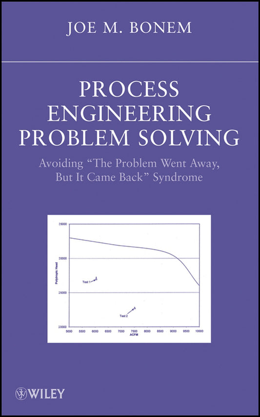 Process Engineering Problem Solving; Avoiding "The Problem Went Away, but it Came Back" Syndrome (Hardback) 9780470169285