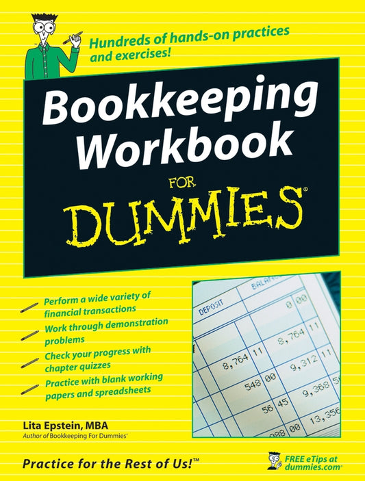 Bookkeeping Workbook For Dummies (Paperback / softback) 9780470169834