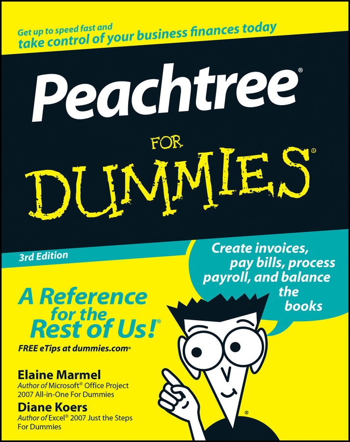 Peachtree For Dummies (Paperback / softback) 9780470179888