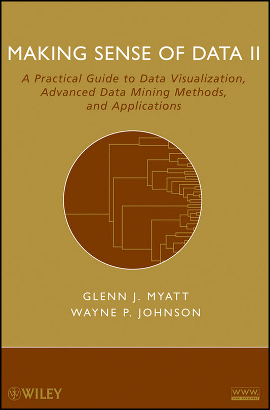 Making Sense of Data II; A Practical Guide to Data Visualization, Advanced Data Mining Methods, and Applications (Paperback / softback) 9780470222805