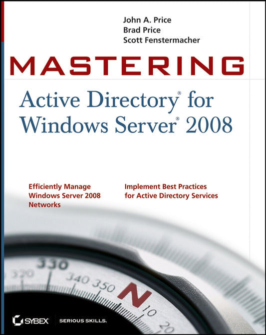 Mastering Active Directory for Windows Server 2008 (Paperback / softback) 9780470249833