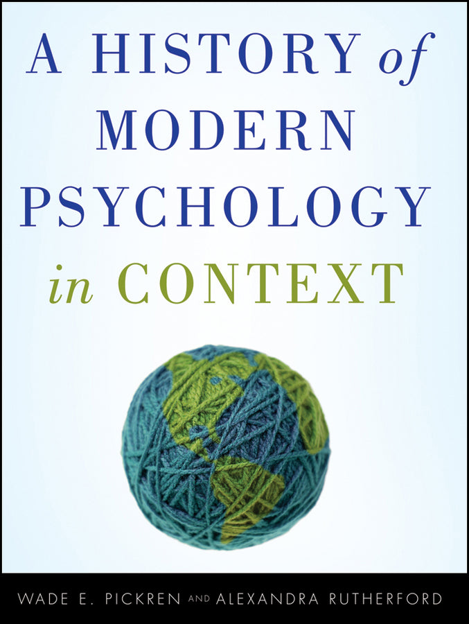 A History of Modern Psychology in Context (Hardback) 9780470276099