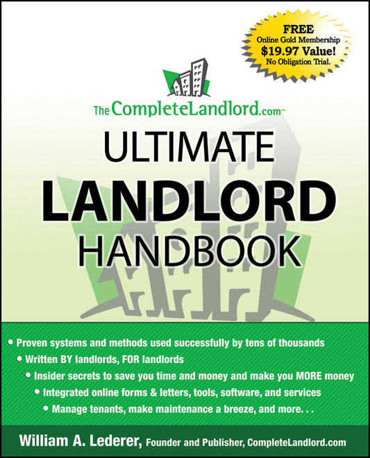 The CompleteLandlord.com Ultimate Landlord Handbook (Paperback / softback) 9780470323151