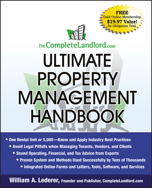 The CompleteLandlord.com Ultimate Property Management Handbook (Paperback / softback) 9780470323175