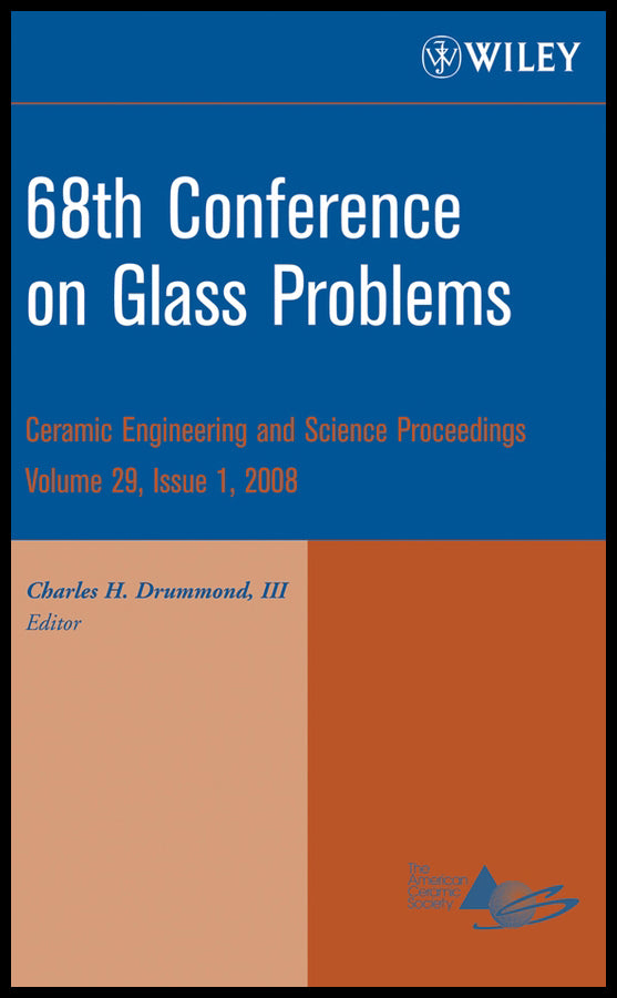 68th Conference on Glass Problems, Volume 29, Issue 1 (Hardback) 9780470344910