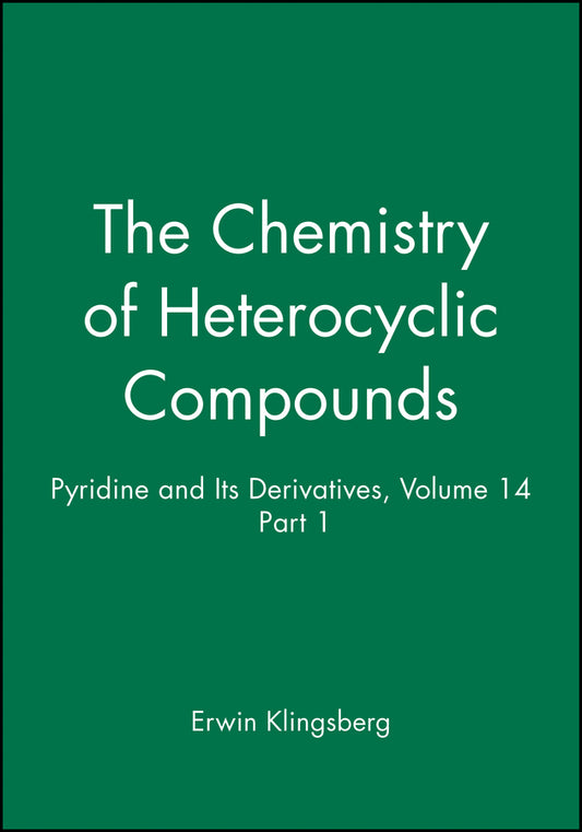 Pyridine and Its Derivatives, Volume 14, Part 1 (Hardback) 9780470379172