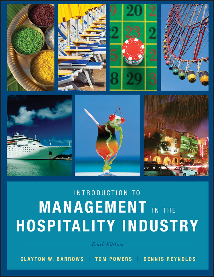 Introduction to Management in the Hospitality Industry (Hardback) 9780470399743
