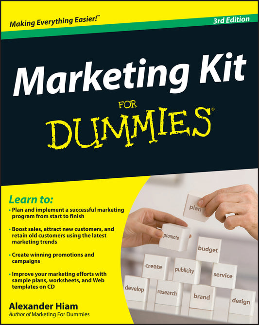 Marketing Kit for Dummies (Multiple-component retail product, part(s) enclosed) 9780470401156