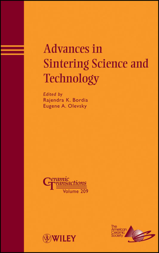 Advances in Sintering Science and Technology (Hardback) 9780470408490