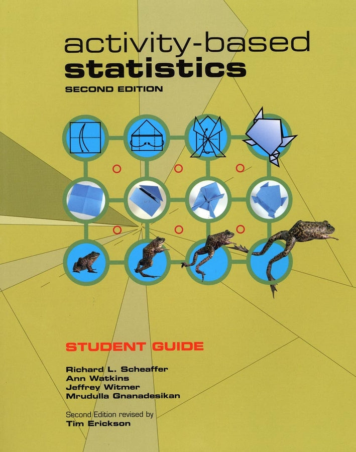 Activity-Based Statistics, 2nd Edition Student Guide (Paperback / softback) 9780470412091