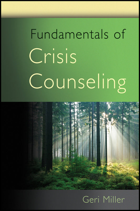 Fundamentals of Crisis Counseling (Paperback / softback) 9780470438305