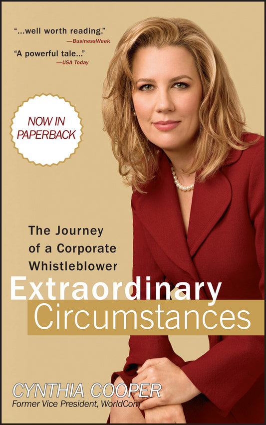 Extraordinary Circumstances; The Journey of a Corporate Whistleblower (Paperback / softback) 9780470443316