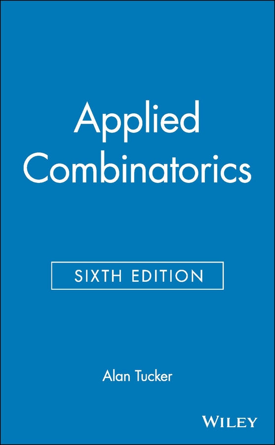 Applied Combinatorics (Hardback) 9780470458389