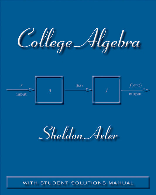 College Algebra (Paperback / softback) 9780470470770