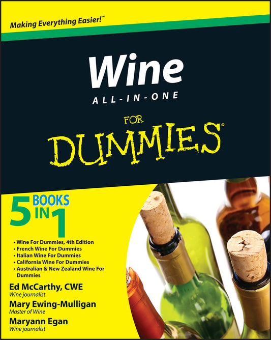 Wine All-in-One For Dummies (Paperback / softback) 9780470476260