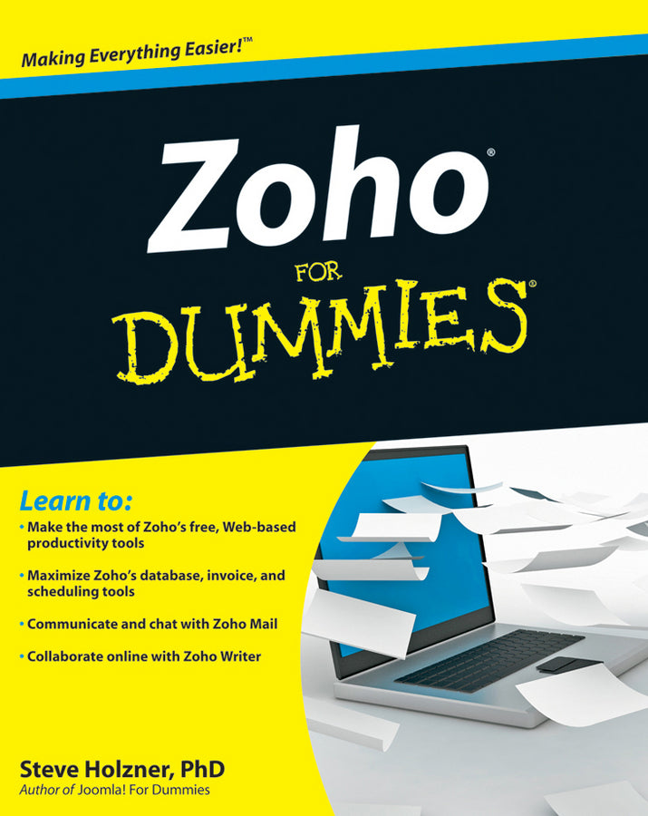Zoho For Dummies (Paperback / softback) 9780470484548