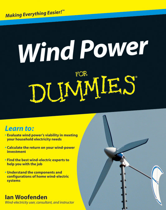 Wind Power For Dummies (Paperback / softback) 9780470496374