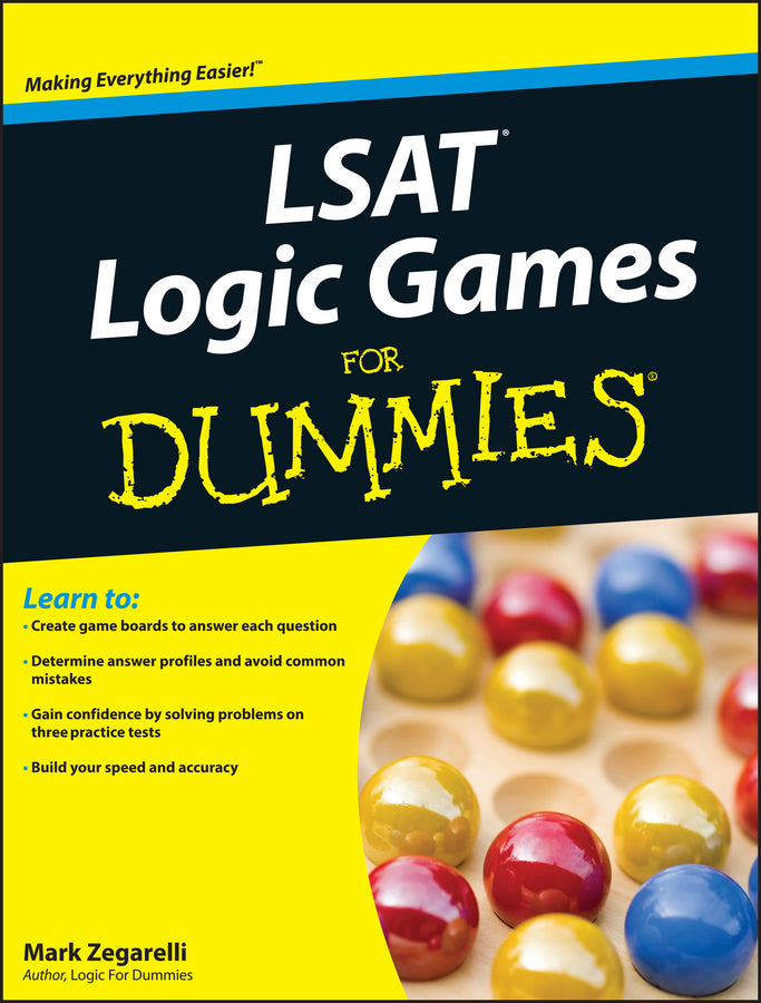 LSAT Logic Games For Dummies (Paperback / softback) 9780470525142