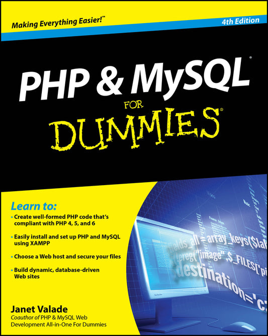 PHP and MySQL For Dummies (Paperback / softback) 9780470527580