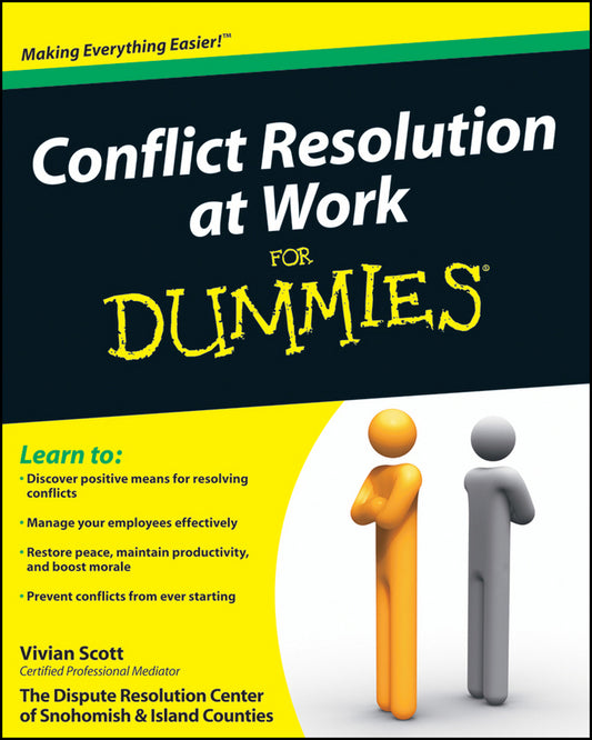 Conflict Resolution at Work For Dummies (Paperback / softback) 9780470536438
