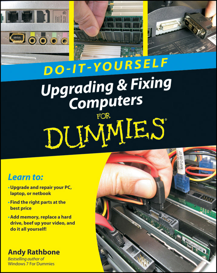 Upgrading and Fixing Computers Do-it-Yourself For Dummies (Paperback / softback) 9780470557433