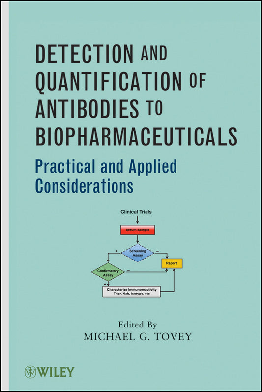 Detection and Quantification of Antibodies to Biopharmaceuticals; Practical and Applied Considerations (Hardback) 9780470566664