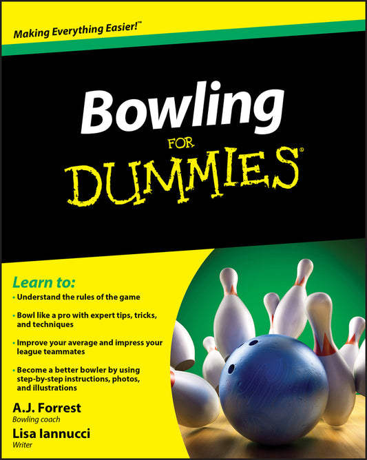 Bowling For Dummies (Paperback / softback) 9780470601594