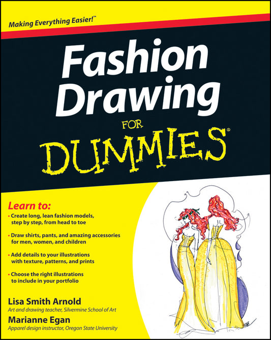 Fashion Drawing For Dummies (Paperback / softback) 9780470601600