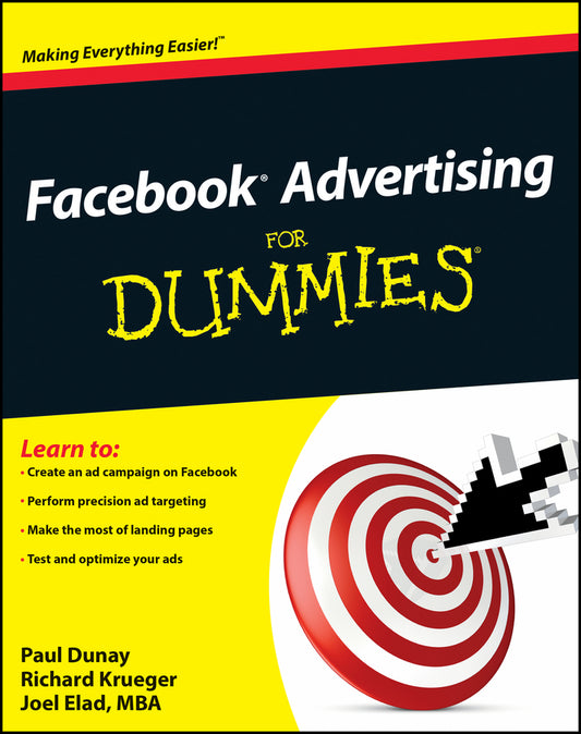 Facebook Advertising For Dummies (Paperback / softback) 9780470637623