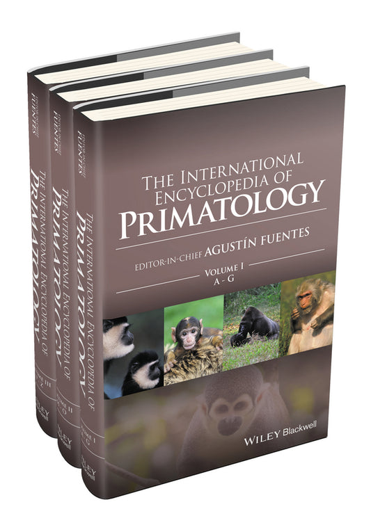 The International Encyclopedia of Primatology, 3 Volume Set (Hardback) 9780470673379