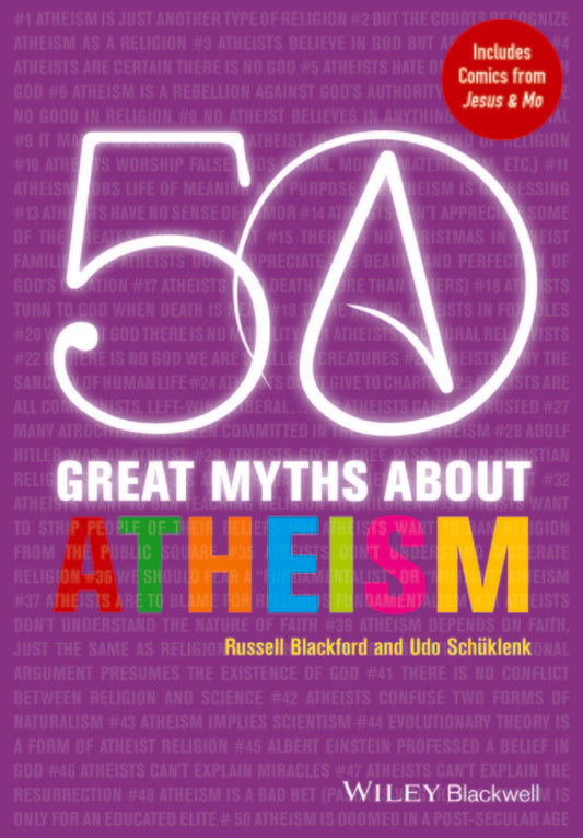 50 Great Myths About Atheism (Paperback / softback) 9780470674055