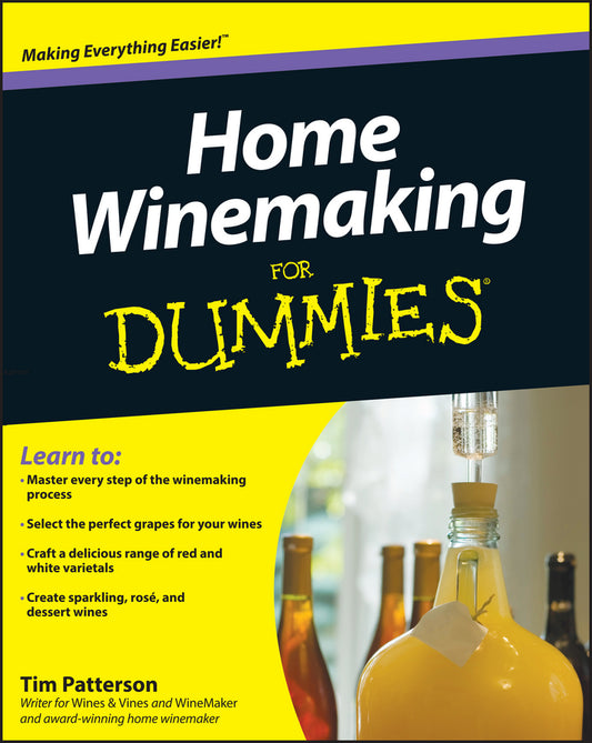 Home Winemaking For Dummies (Paperback / softback) 9780470678954