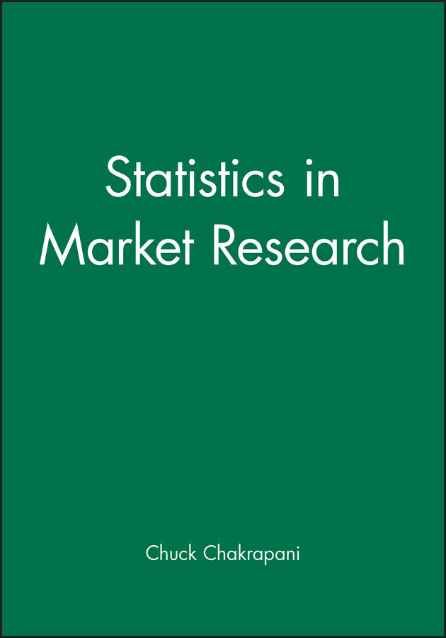 Statistics in Market Research (Paperback / softback) 9780470689370