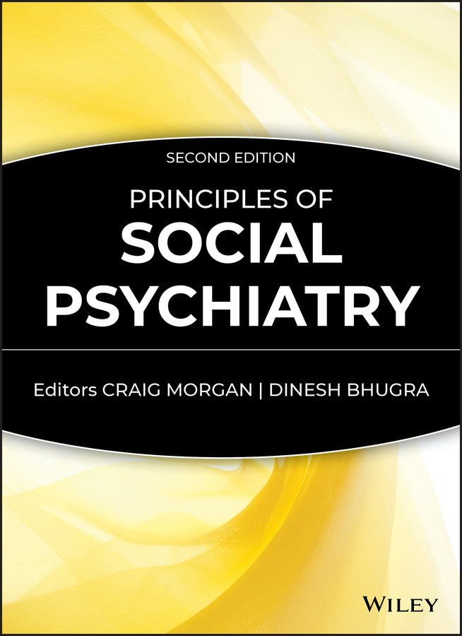 Principles of Social Psychiatry (Hardback) 9780470697139