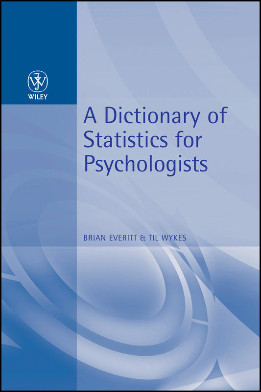 A Dictionary of Statistics for Psychologists (Paperback / softback) 9780470711118