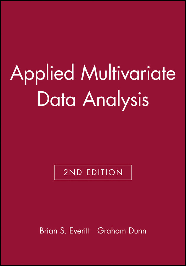 Applied Multivariate Data Analysis (Paperback / softback) 9780470711170