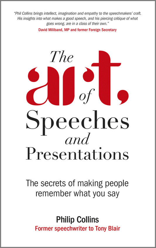 The Art of Speeches and Presentations; The Secrets of Making People Remember What You Say (Paperback / softback) 9780470711842