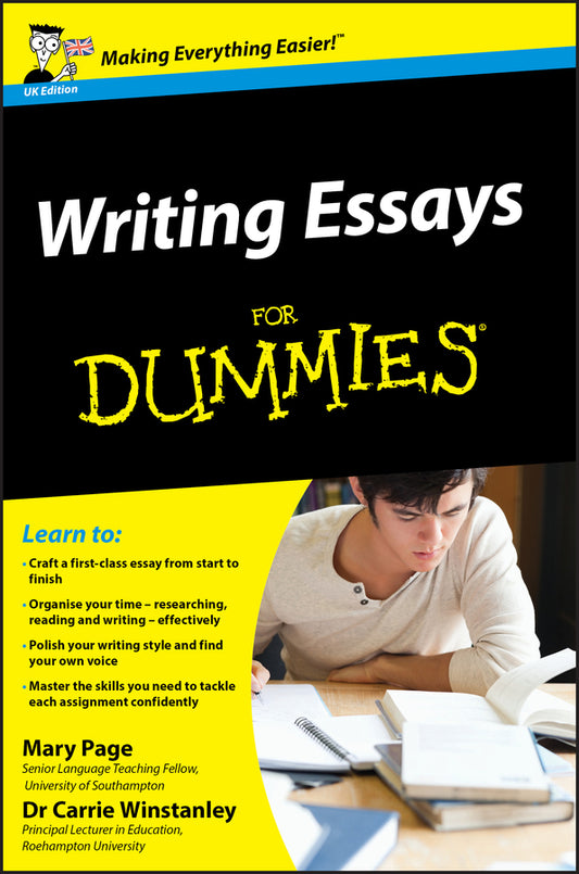 Writing Essays For Dummies, UK Edition (Paperback / softback) 9780470742907
