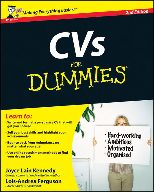 CVs For Dummies (Paperback / softback) 9780470744918