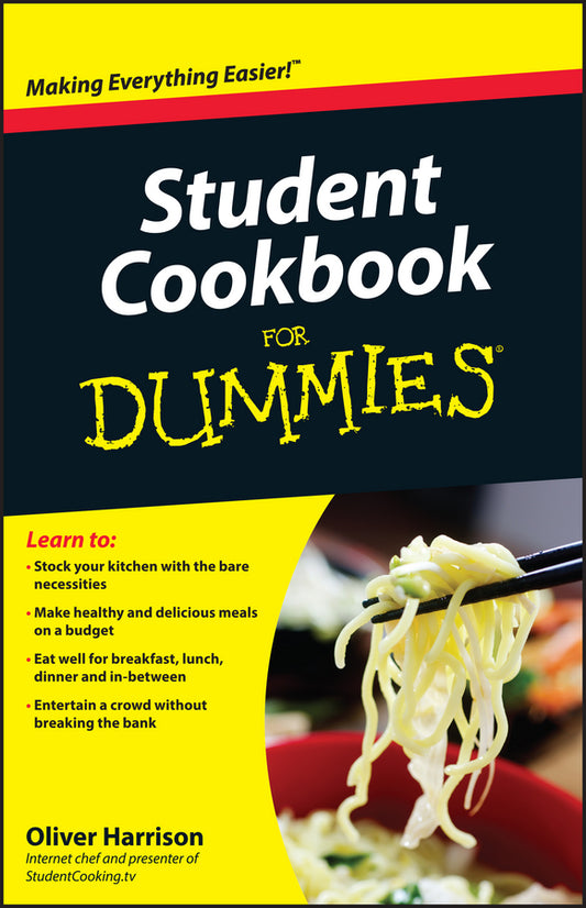 Student Cookbook For Dummies (Paperback / softback) 9780470747117