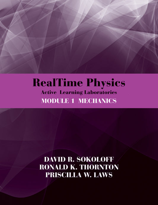 RealTime Physics: Active Learning Laboratories, Module 1; Mechanics (Paperback / softback) 9780470768921