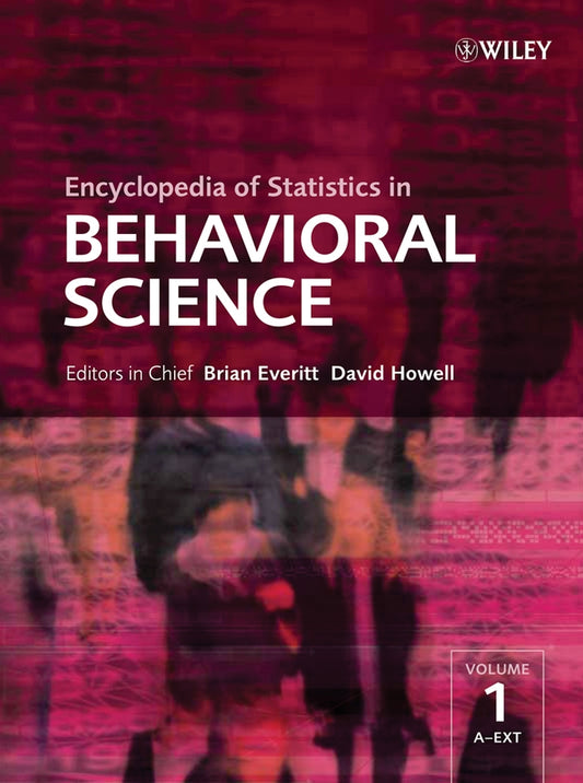 Encyclopedia of Statistics in Behavioral Science (Hardback) 9780470860809